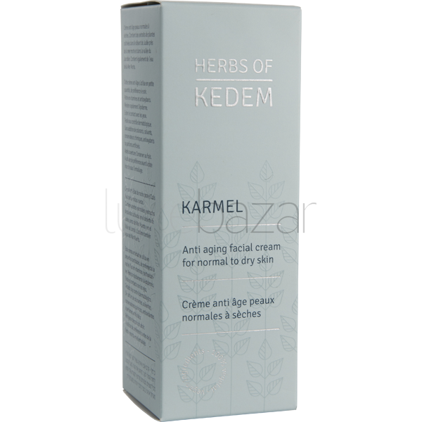 Крем питательный антивозрастной для сухой кожи Anti-aging Facial Cream Karmel HERBS OF KEDEM (Израиль) 50мл