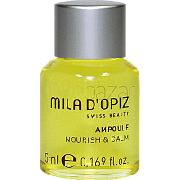 Сыворотка питательная успокаивающая Nourish & Calm Ampoule Concentrate Collection Mila d'Opiz (Швейцария) 10x5мл